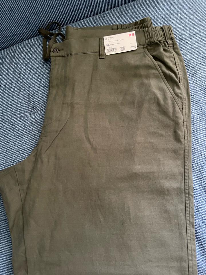 Лен брюки Uniqlo 62-64 размер