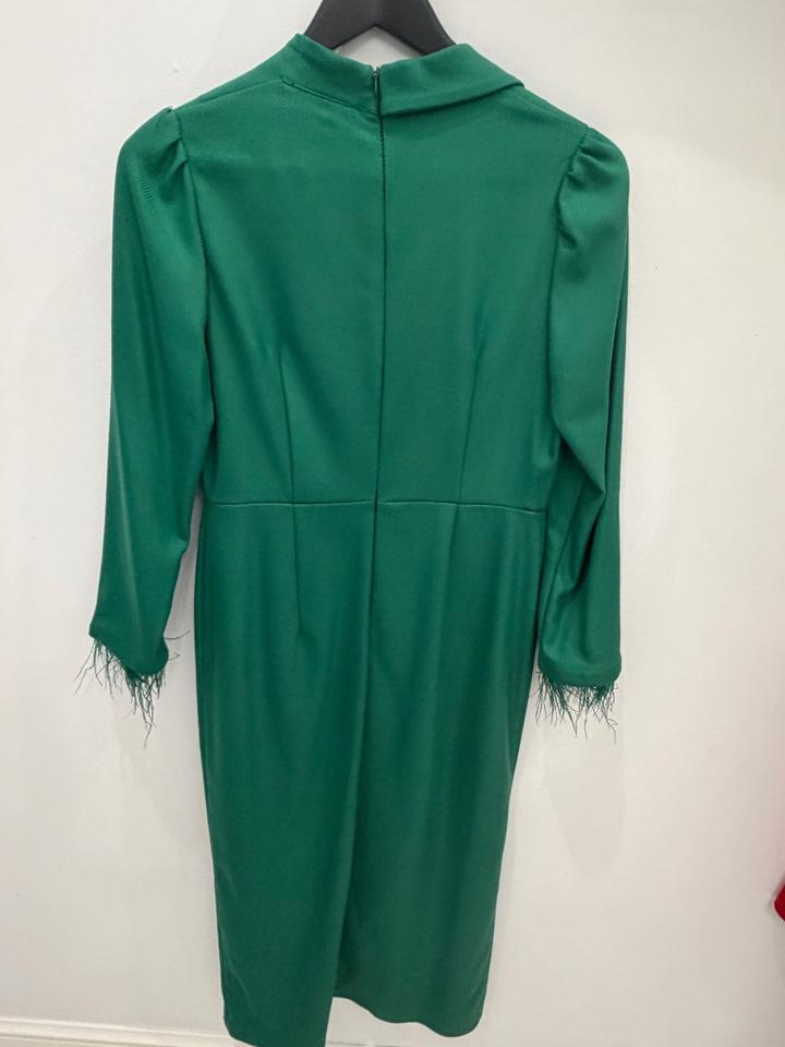 Зеленое вечернее платье, размер 42-44