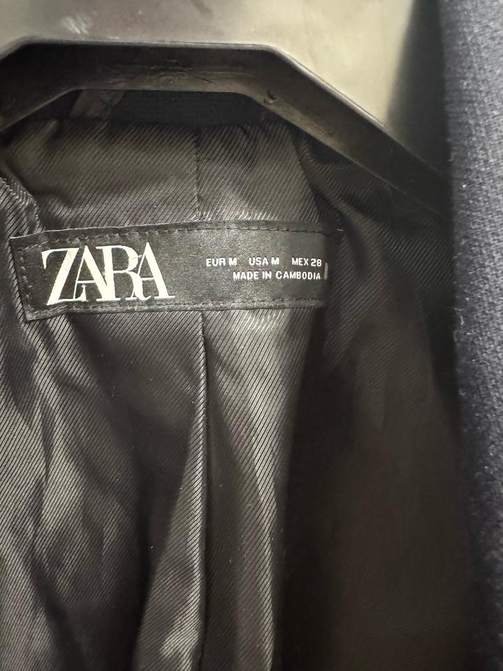 Пиджак Zara темно синего цвета