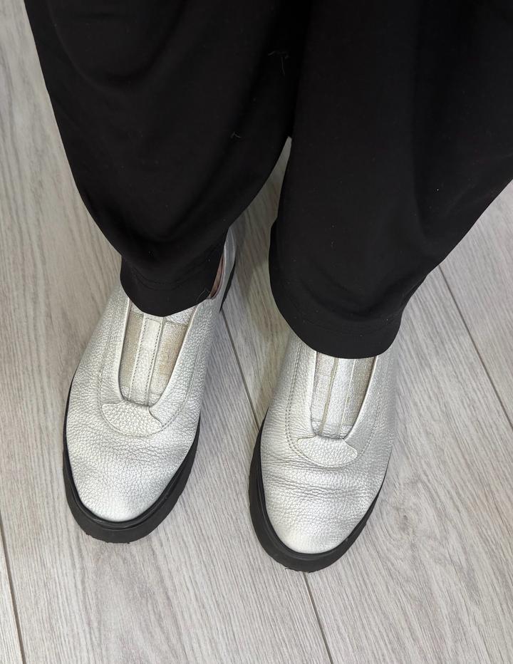 Мокасины кожаные