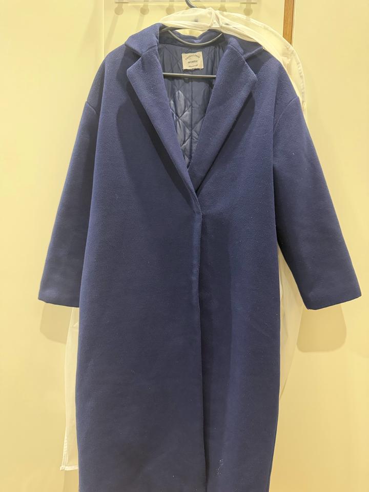 Темно синее пальто Thomas Graf