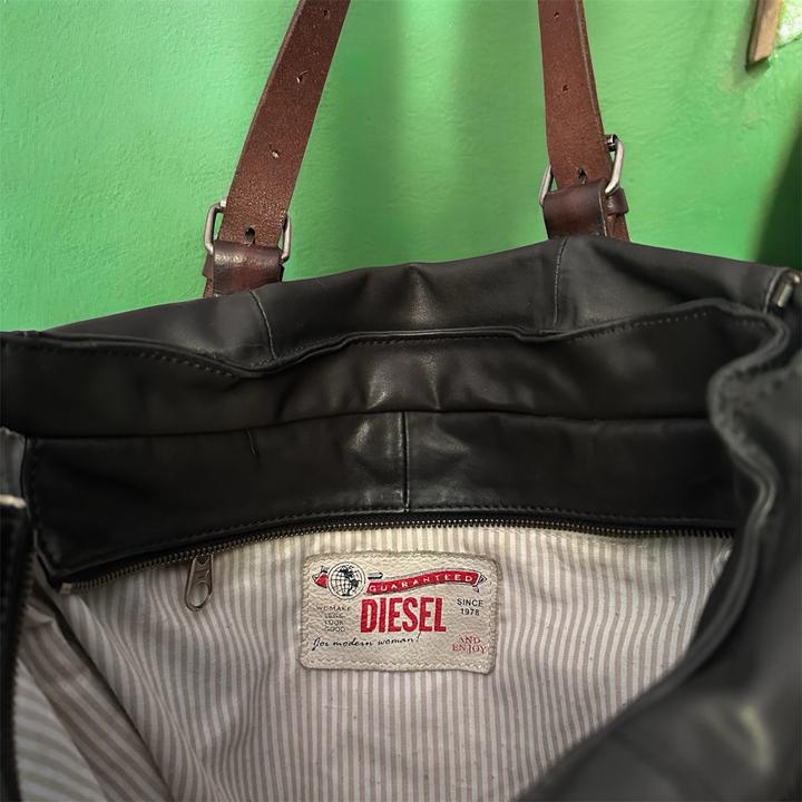 Винтажная кожаная сумка Diesel Оригинал