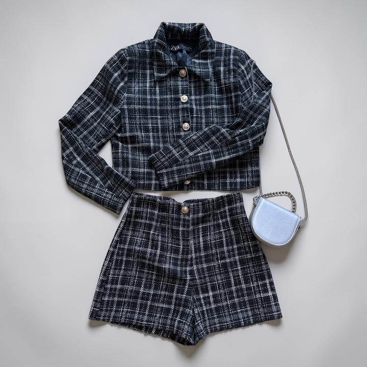 Твидовый жакет