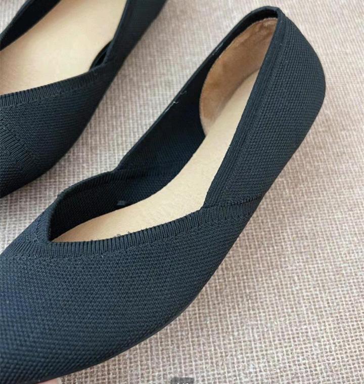 Балетки из трикотажного полотна, р.38