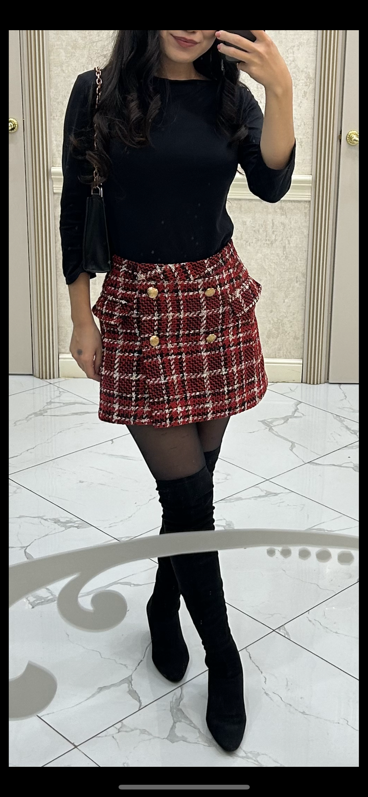 мини юбка Zara