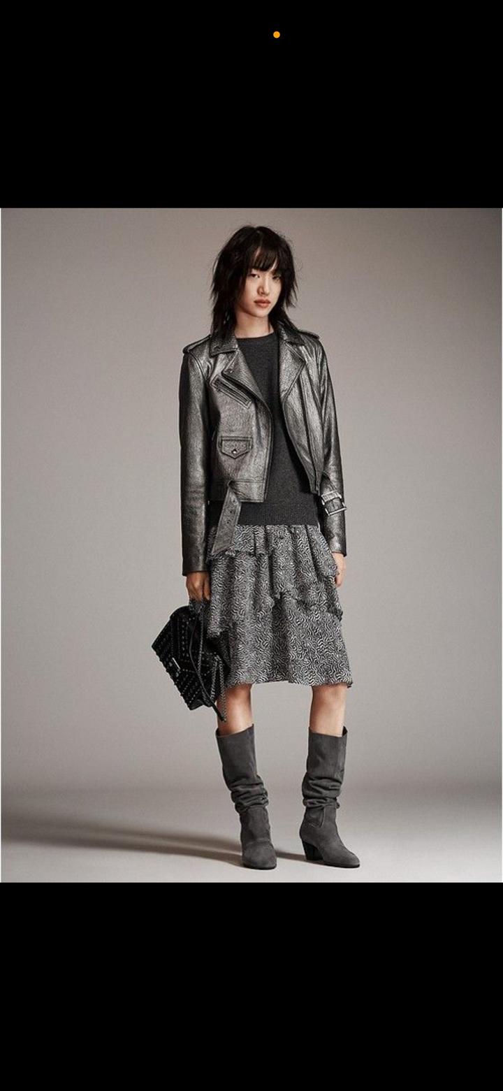 Кожаная куртка Michael Kors