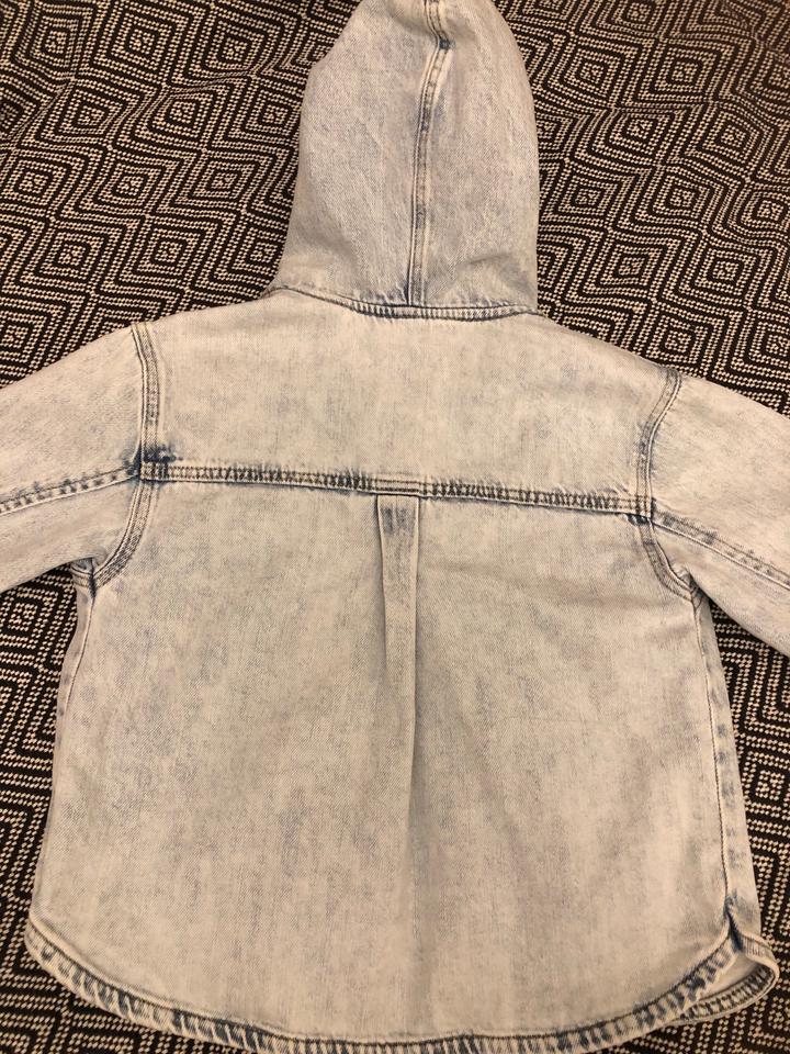Zara джинсовая куртка 4 года