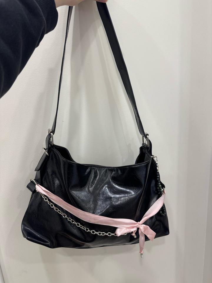 Сумка черная эко-кожа