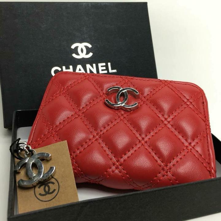 Мини-кошелек (монетница) в стиле Chanel