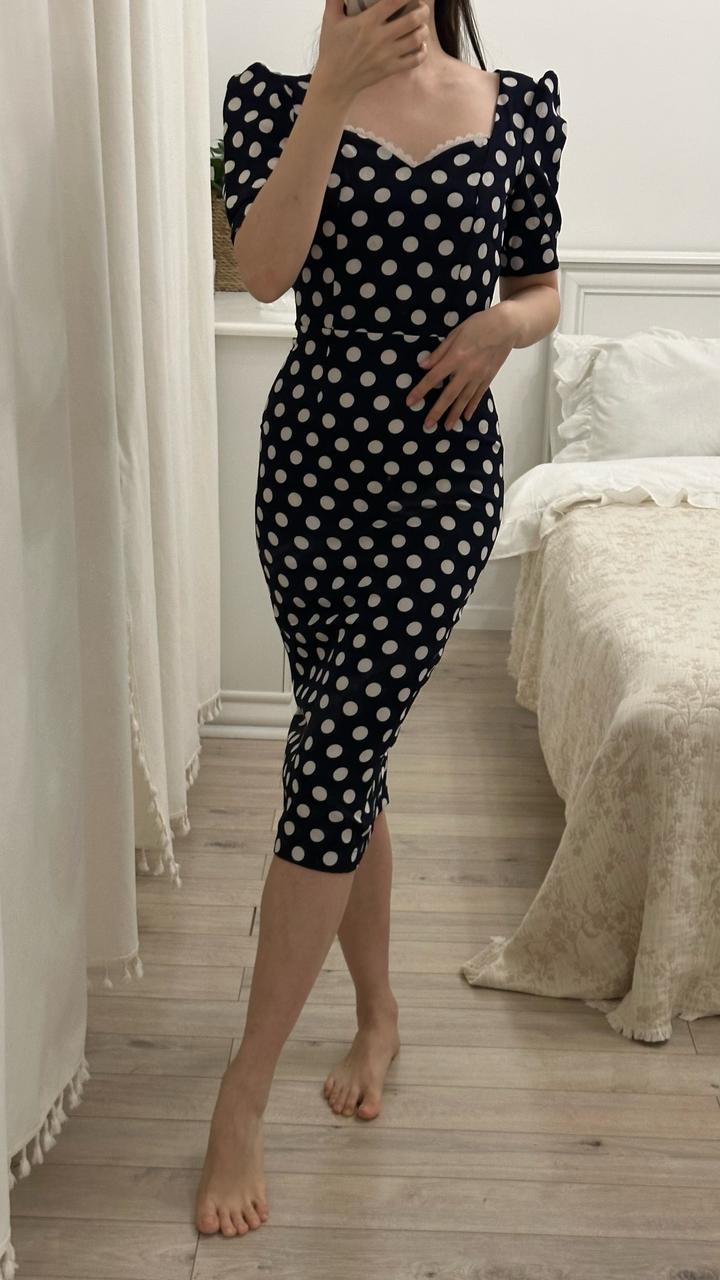 Темно-синее платье от MiraSezar