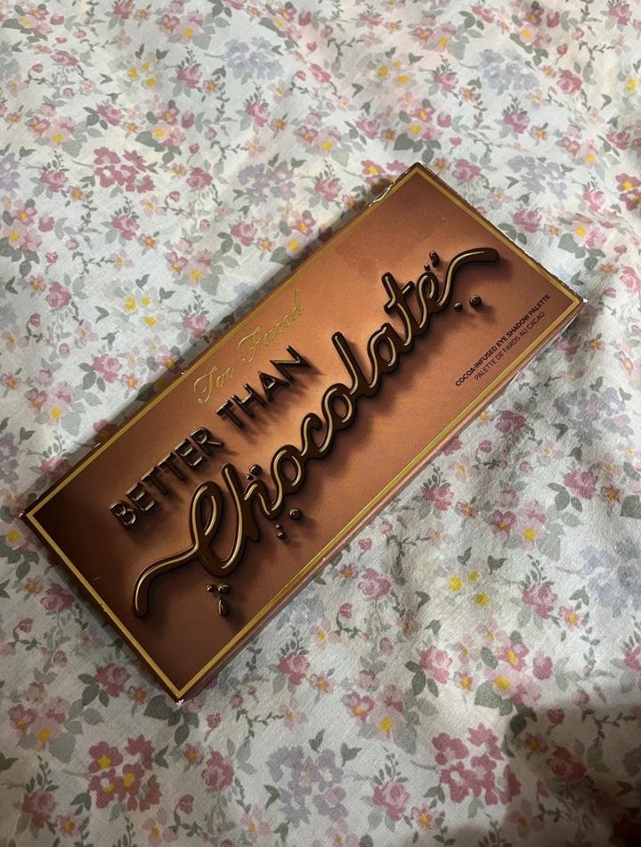 тени Too Faced - Better than chocolate (лимитированная коллекция)