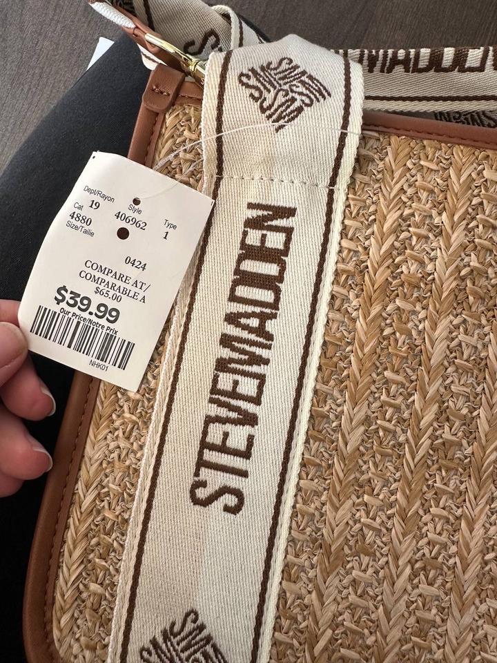 🌿 Стильная летняя сумка Steve Madden