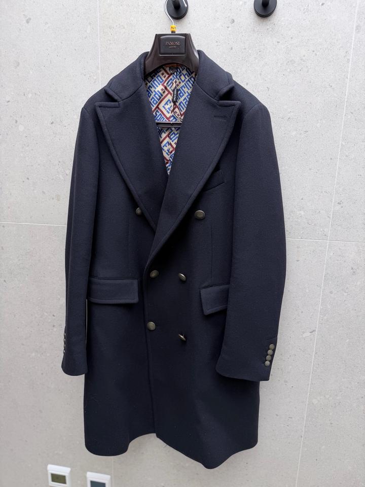 Двухбортное пальто Marino Madi