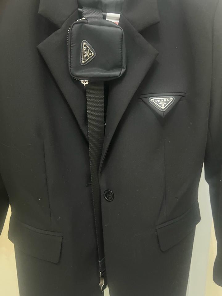 Пиджак Prada с поясом 1:1
