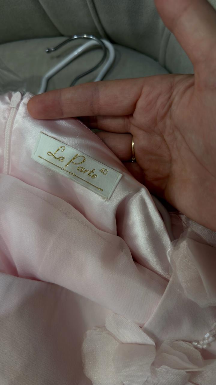 Нежно розовая двойка