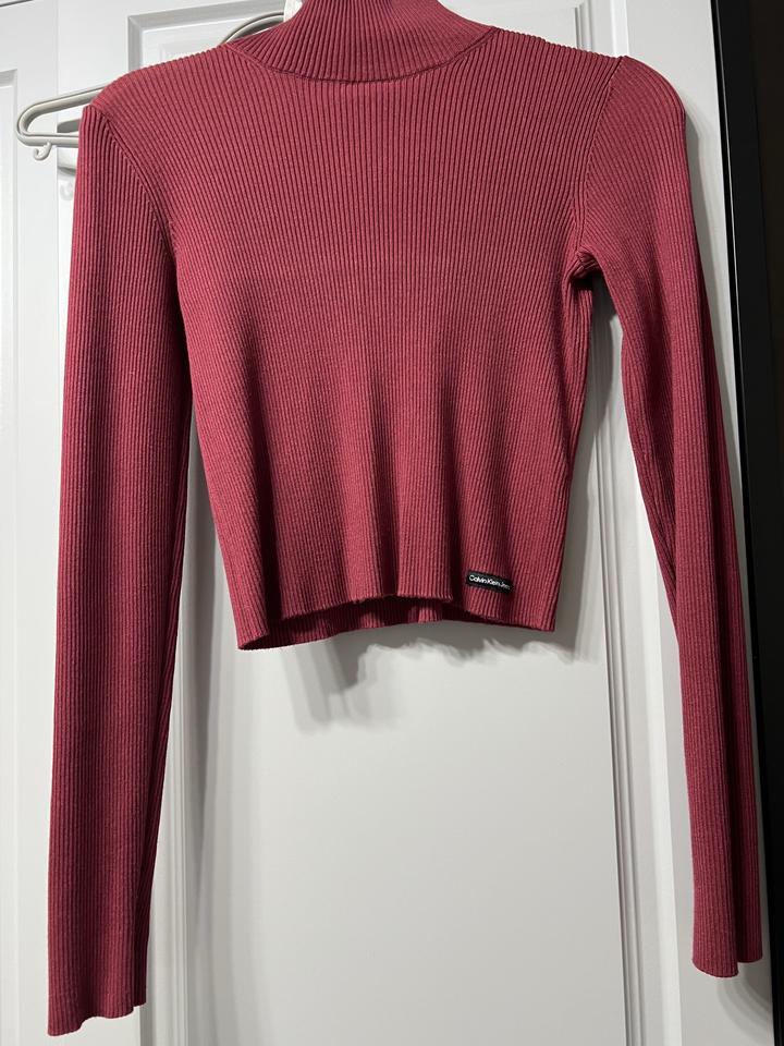 Укороченная водолазка Calvin klein jeans