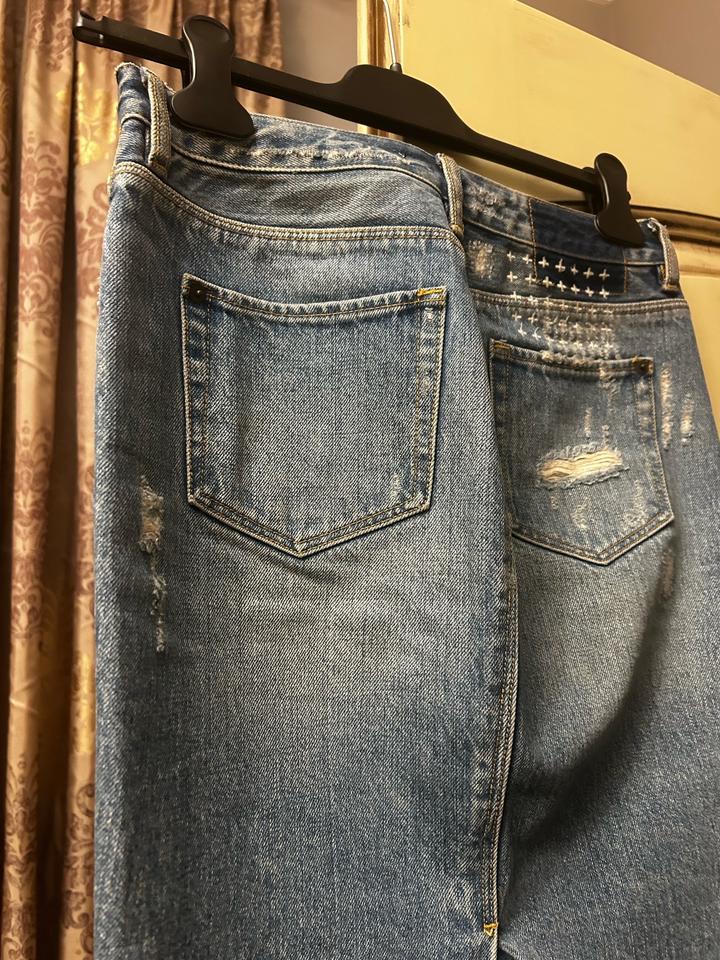 Джинсовая юбка карандаш KSUBI