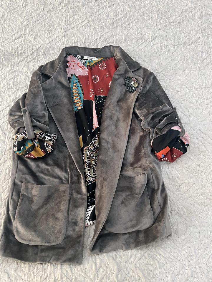 Бархатный костюм