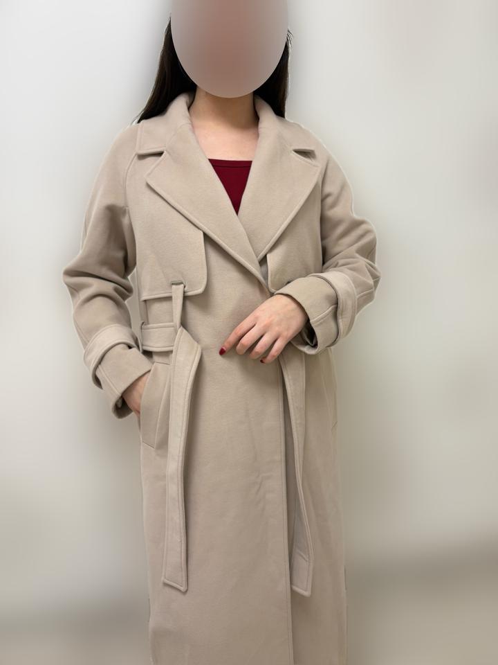 Пальто Mellisima бежевый