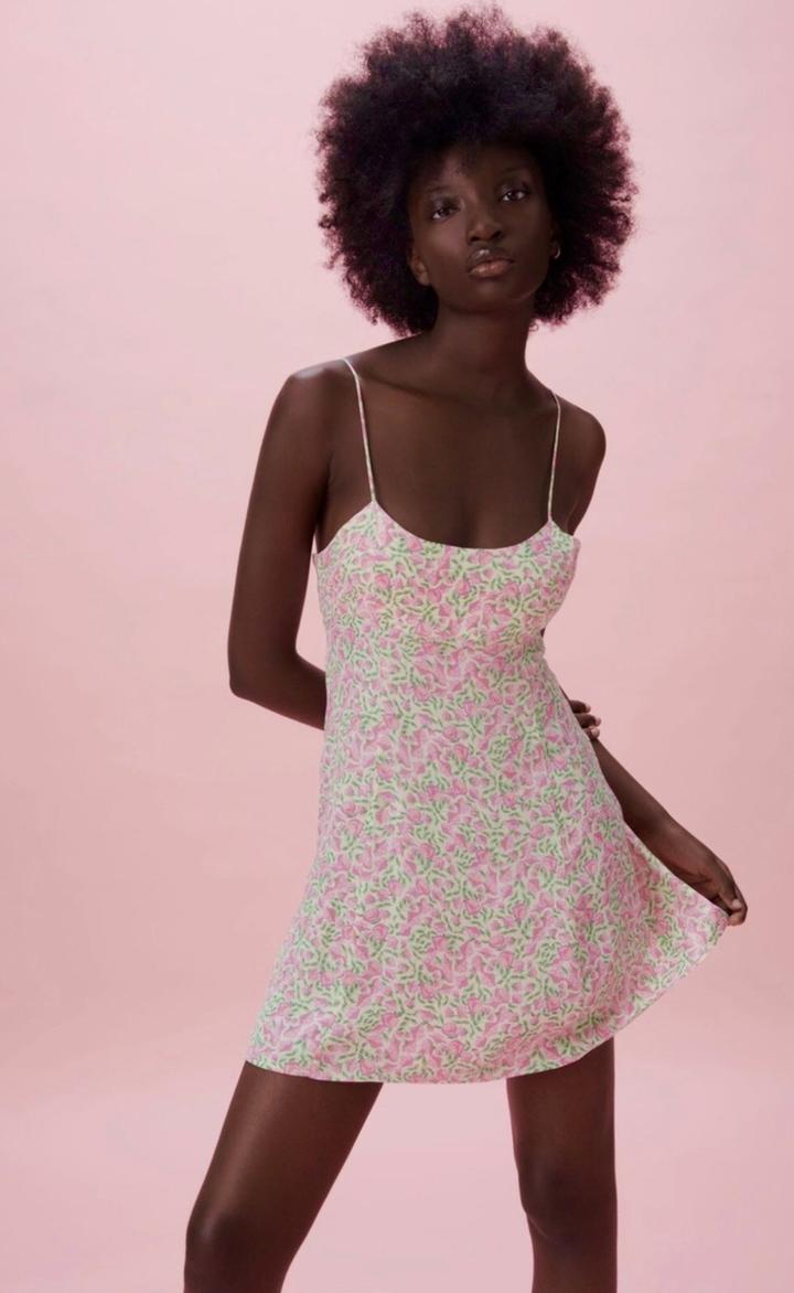 Мини платье zara
