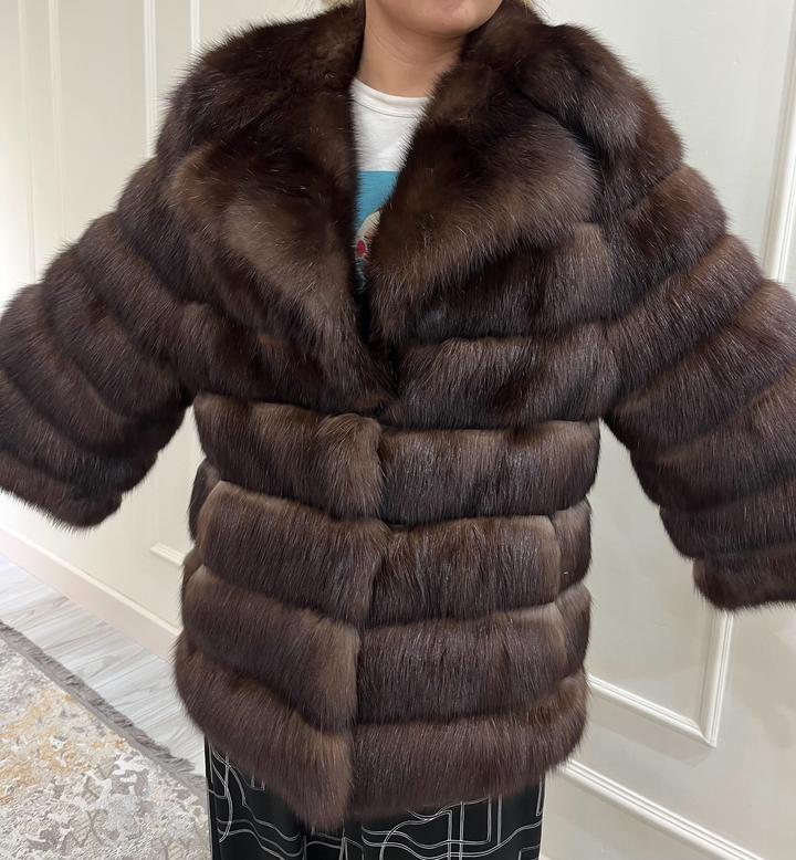 Соболь шуба натуральная