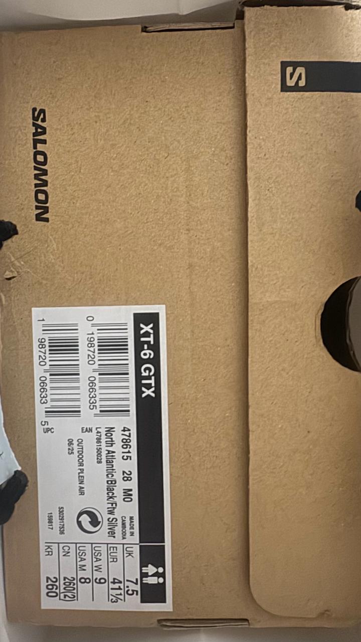 Кроссовки Salomon XT-6 GT