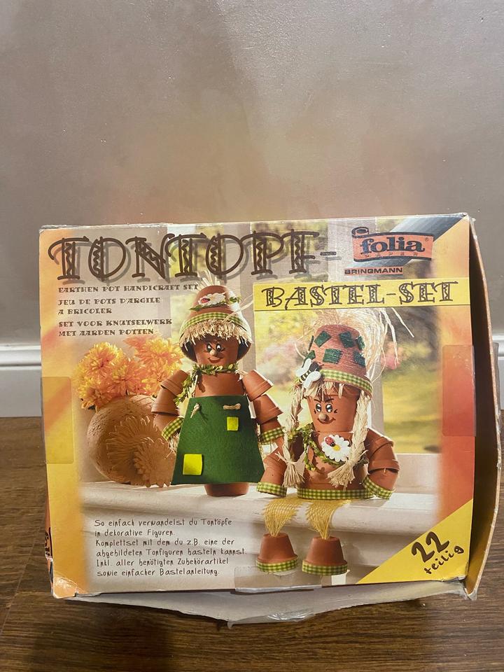 набор для рукоделия «Topf-Puppe / Bastel-Set» «кукла из цветочных горшков»
