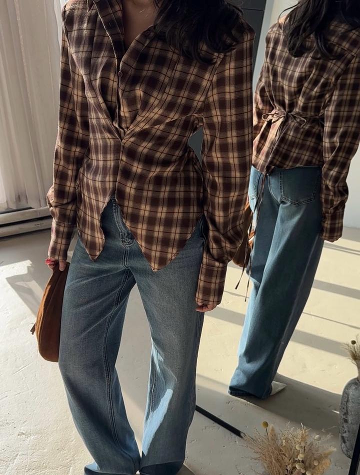 Рубашка корсетного кроя