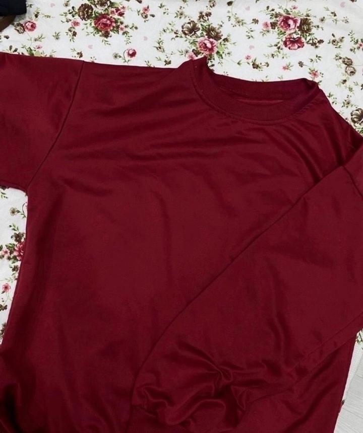 Свитшот бордовый