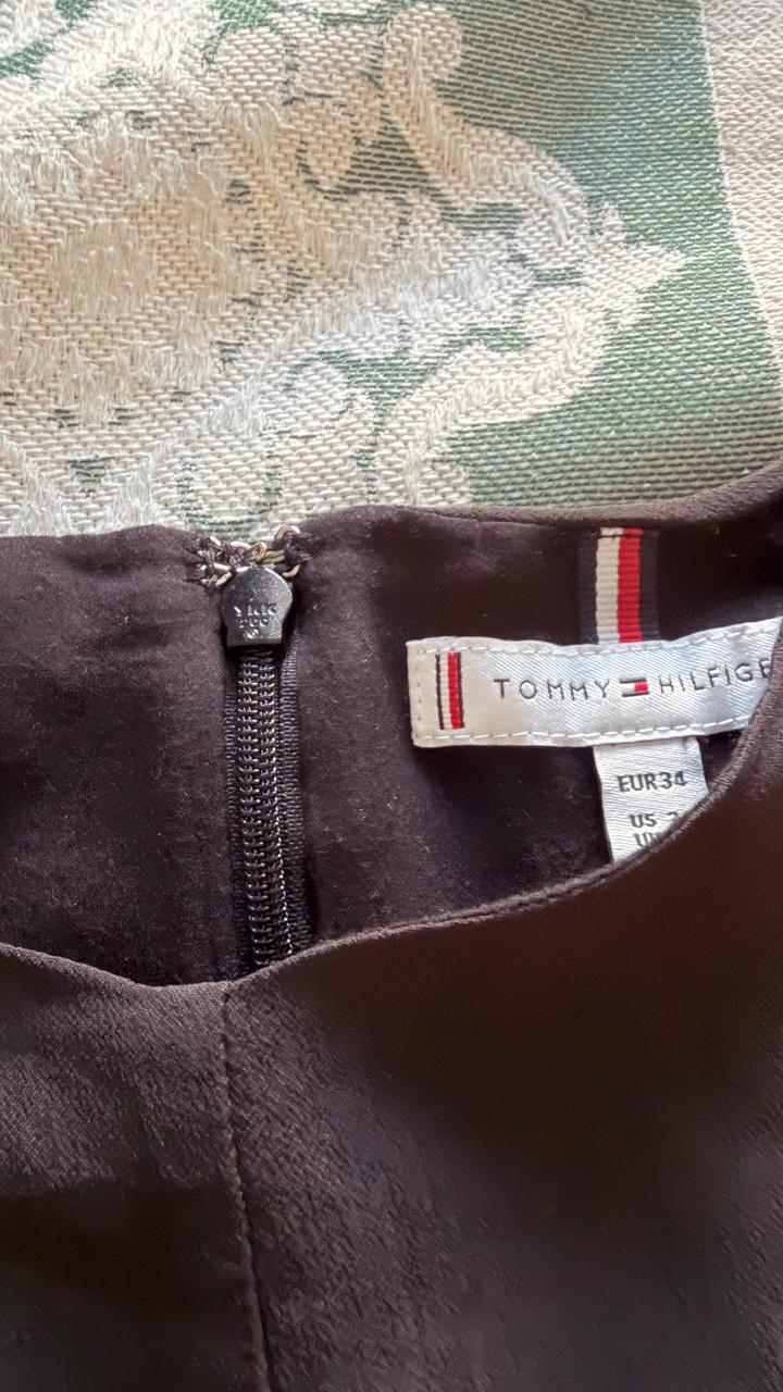 Черное платье TOMMYHILFIGER