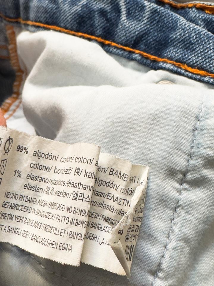 Синие джинсы Pull & Bear 38/30