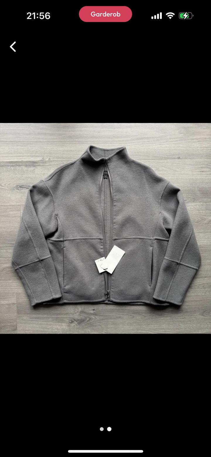 Полупальто из шерсти Zara