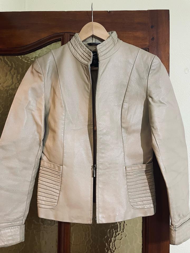 Кожаный пиджак