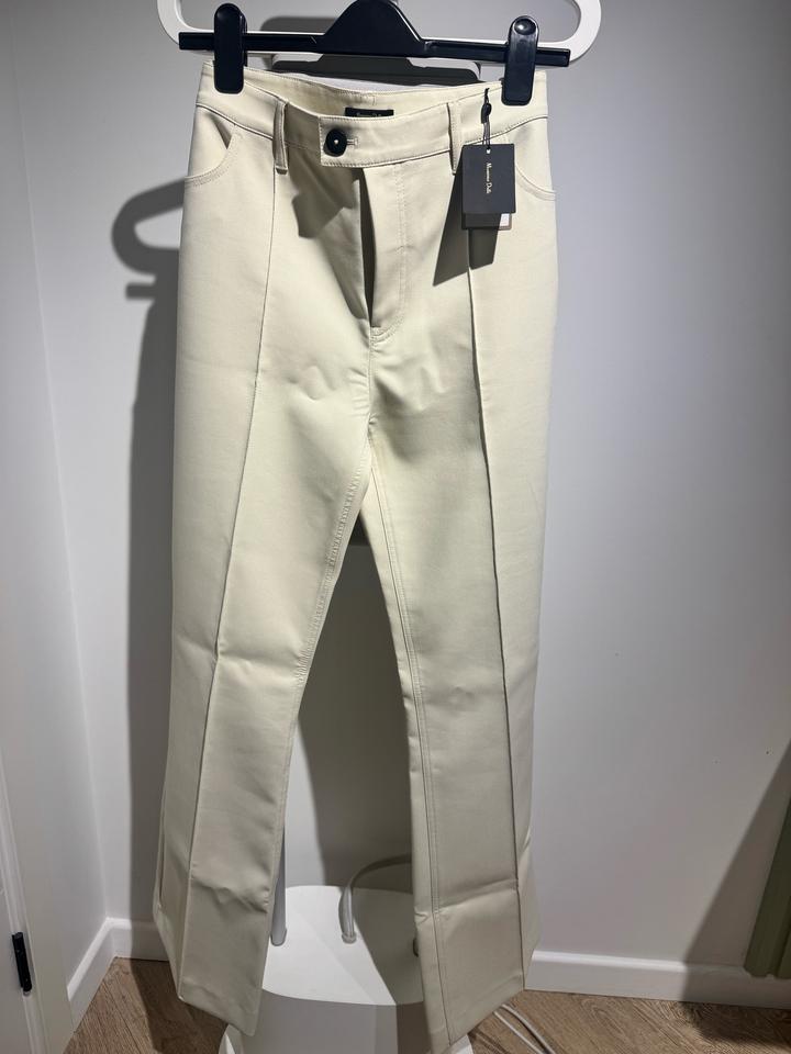 Massimo Dutti, новые белые брюки со стрелками.
