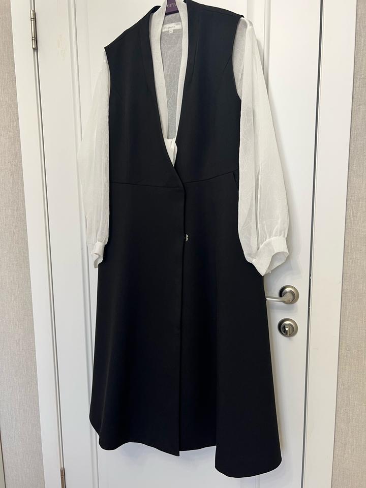 Платье-сарафан приталенный