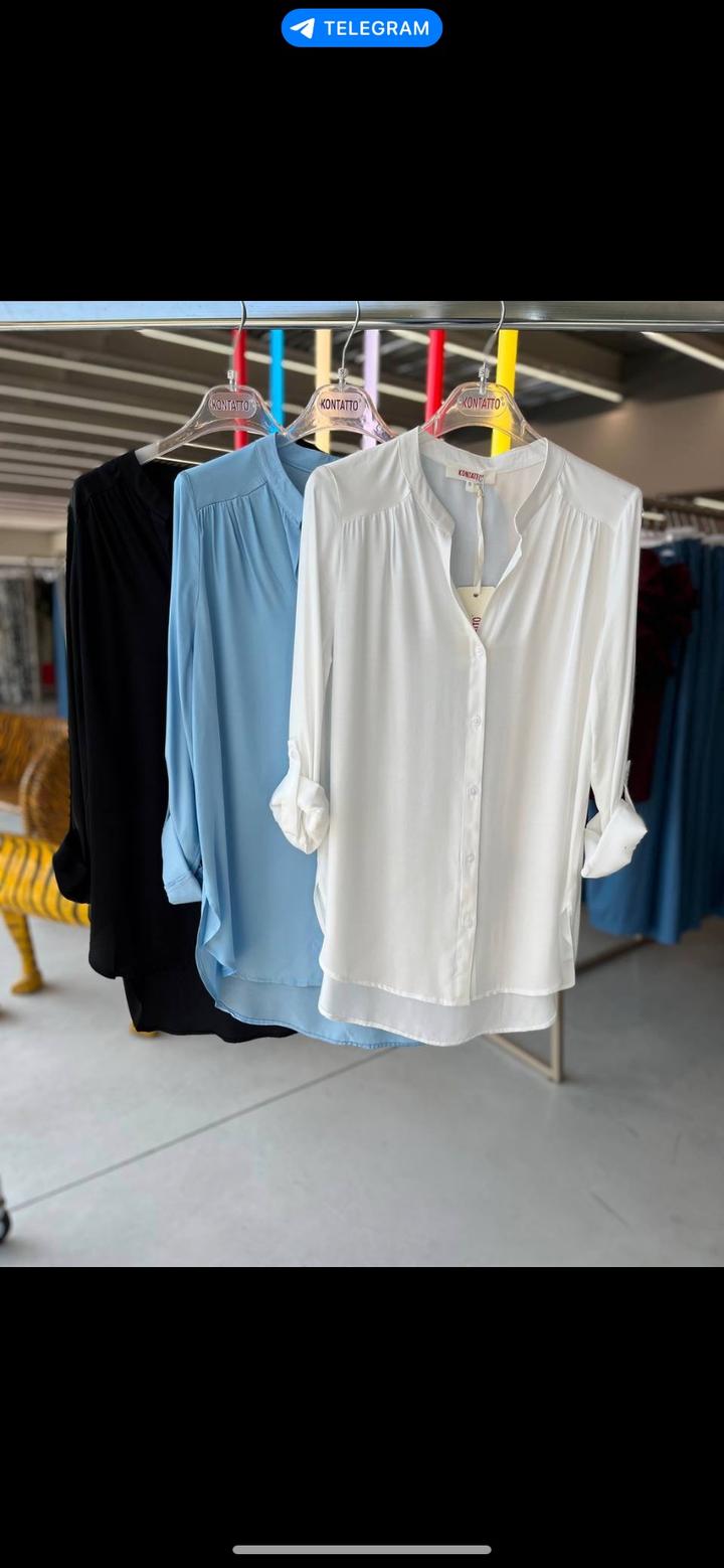 Чёрная рубашка Италия Kontatto