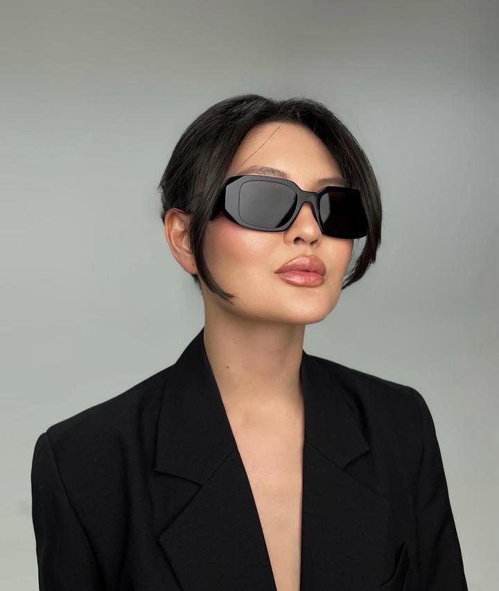 Черный пиджак Courage Couture размер S-M оверсайз фасон