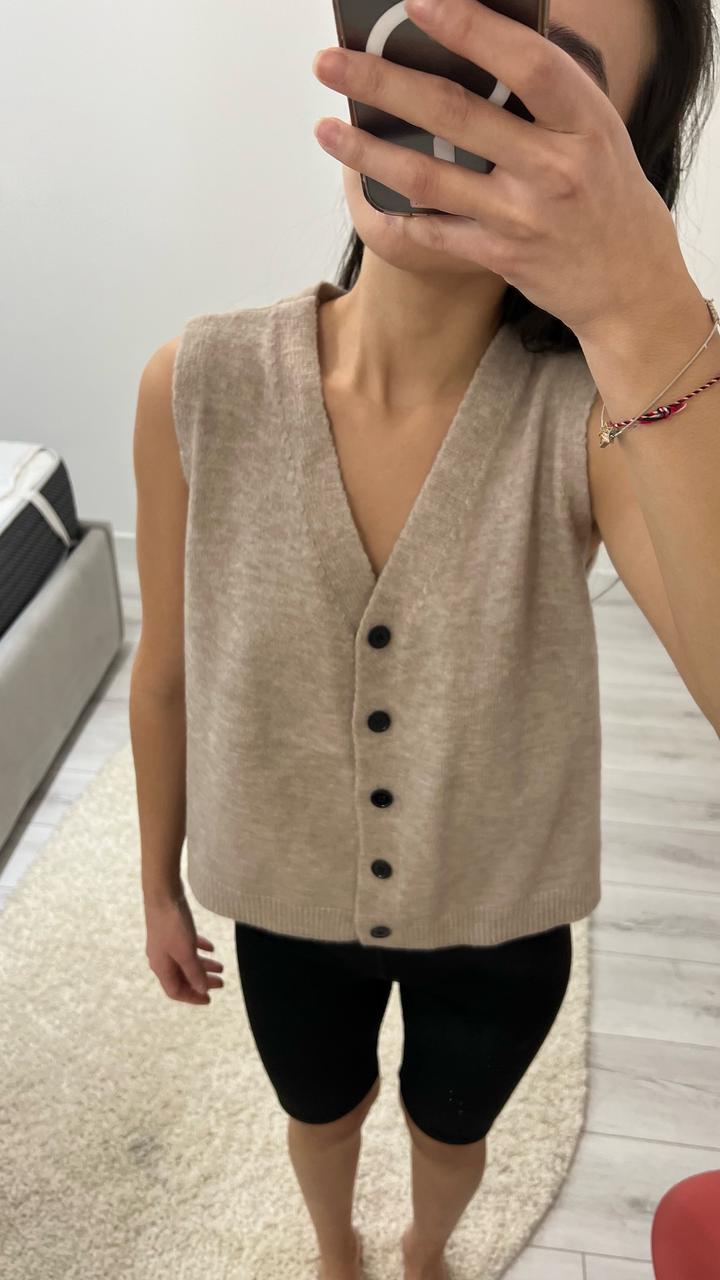 Теплая двойка бежевого цвета