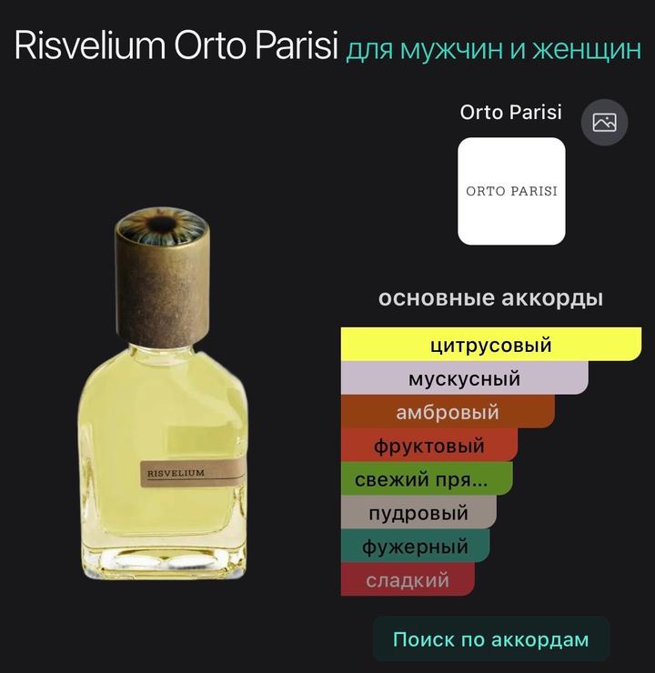 Orto Parisi Risvelium Extrait De Parfum