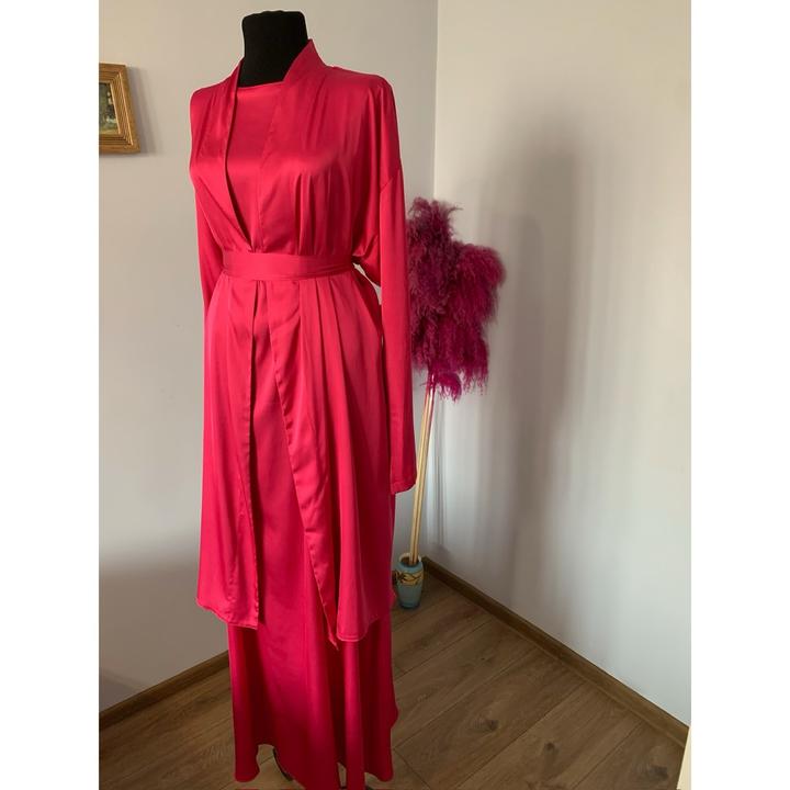 Вечерняя двойка новая 42-44 платье кардиган из шелка