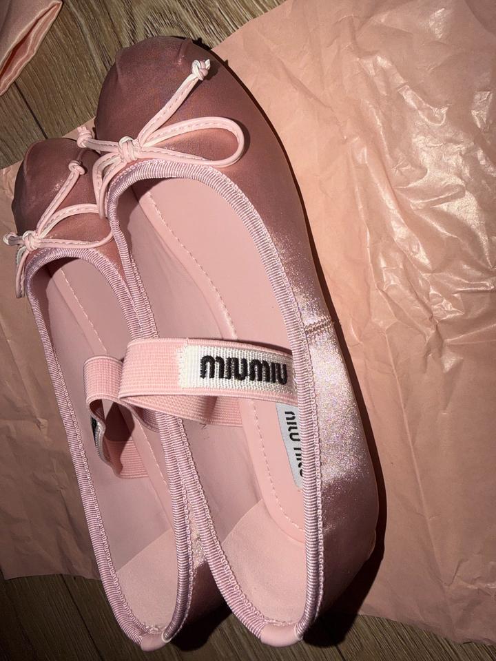 Балетки miu miu