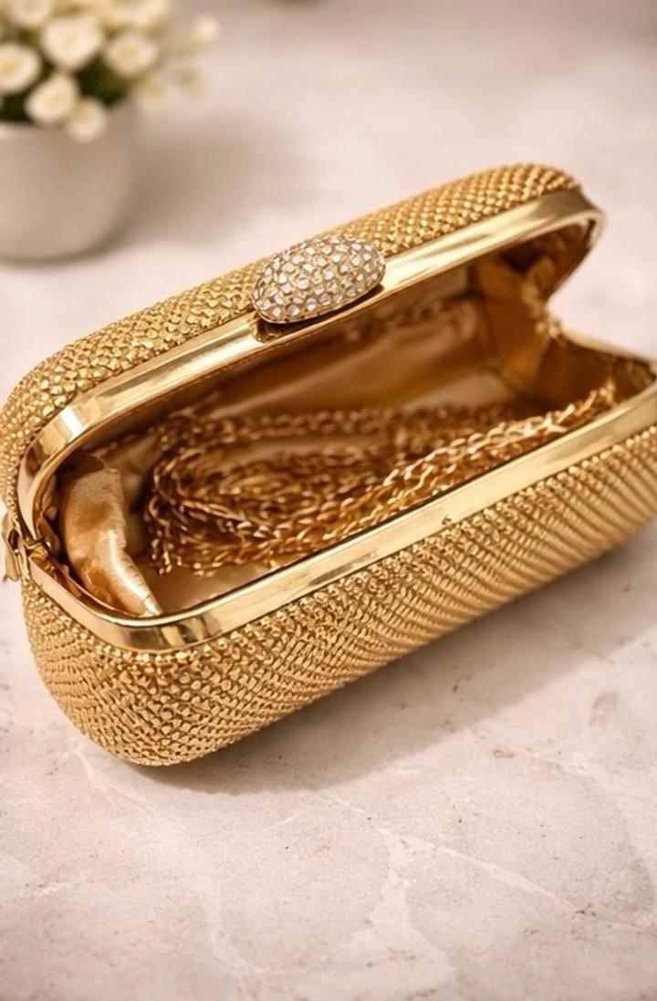 Новый вечерний клатч премиум-класса (gold luxury)