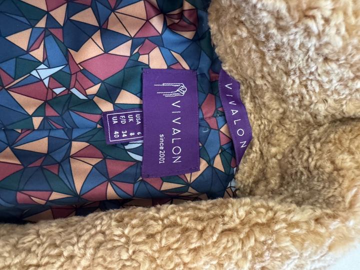 Теплая шуба из натурального меха