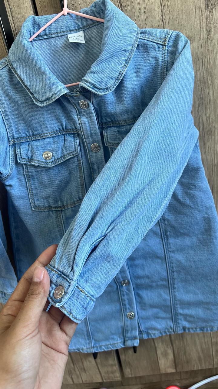 Джинсовая платье