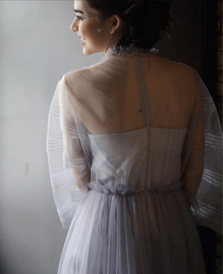 Пышное платье на выпускной узату