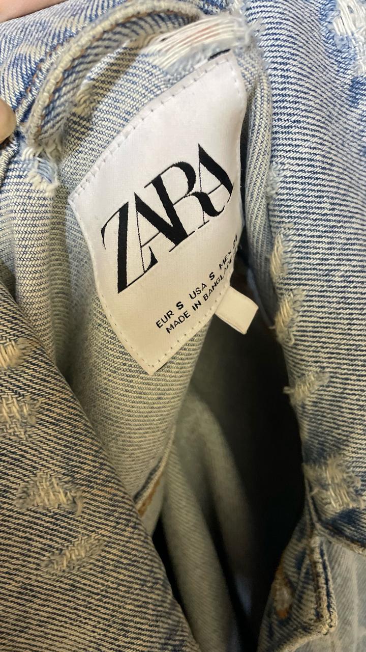 Джинсовка zara