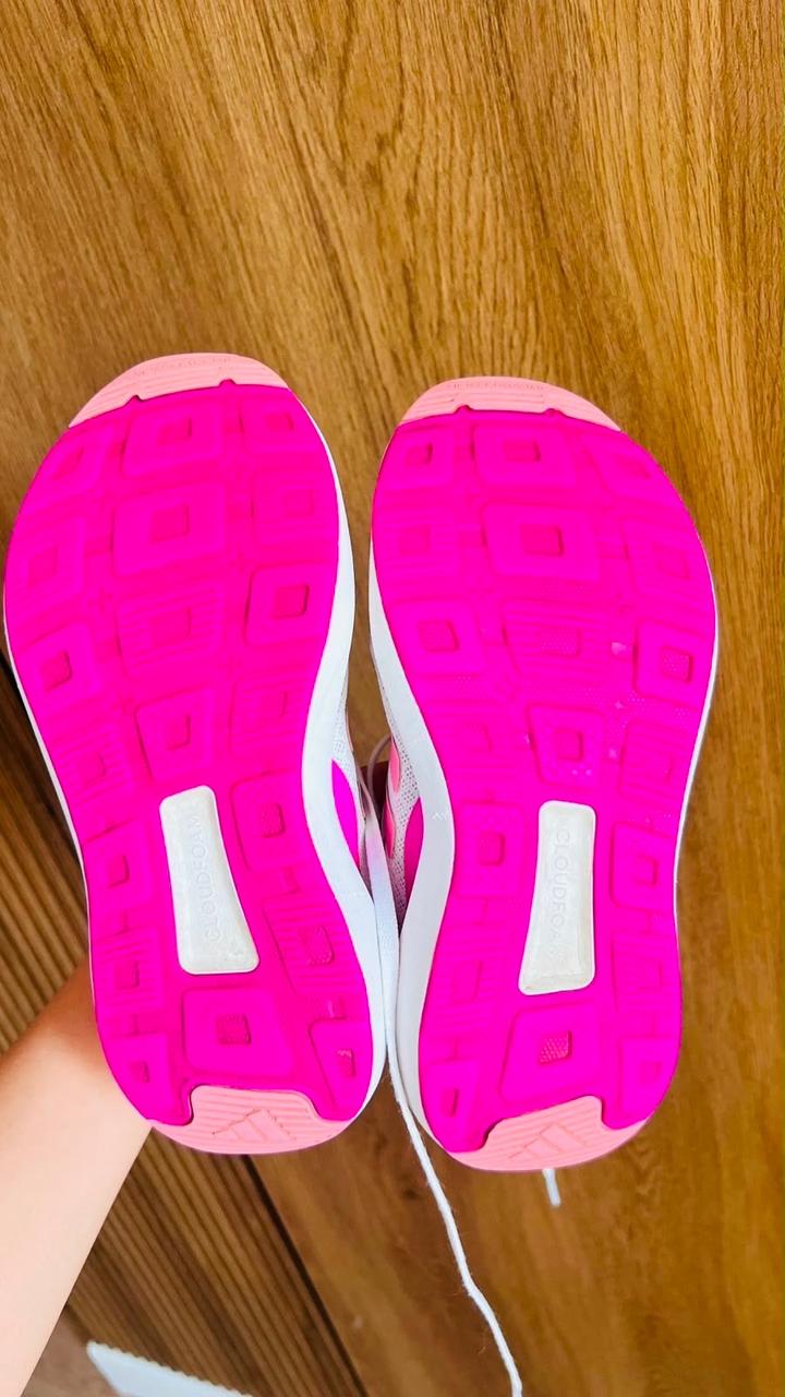 Кроссовки Adidas белые с розовыми Детские кроссовки Adidas.Кроссовки Adidas ориг