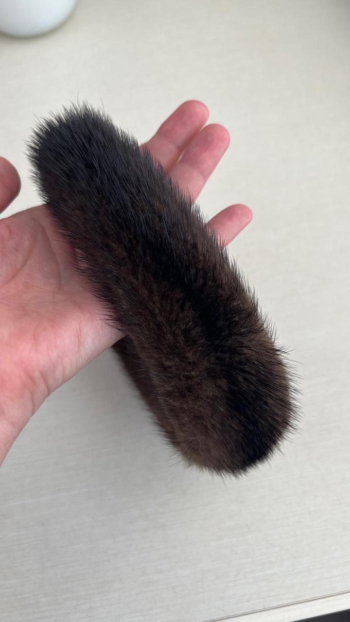 Ободок из натуральной норки