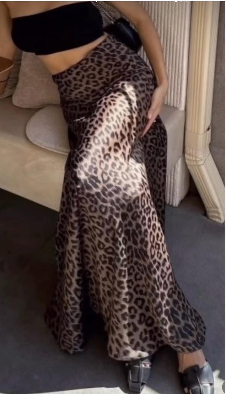 Леопардовая юбка