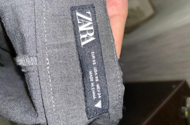 Юбка шорты серая Zara XS